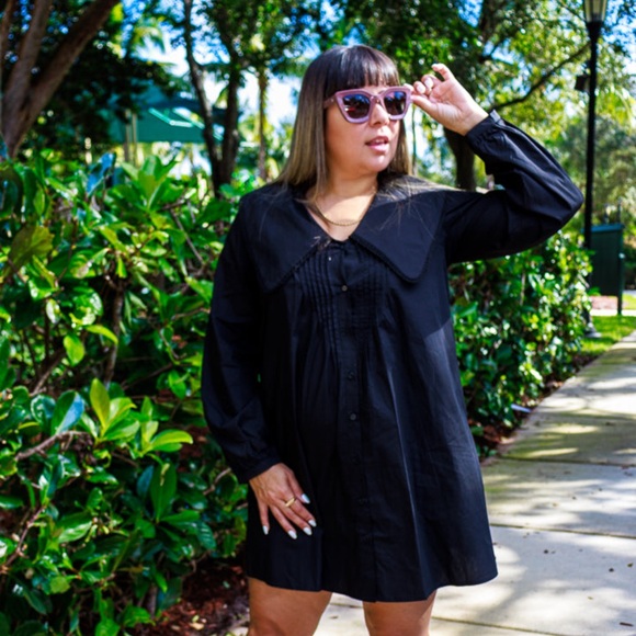 Collared Mini Dress - Picture 2 of 2